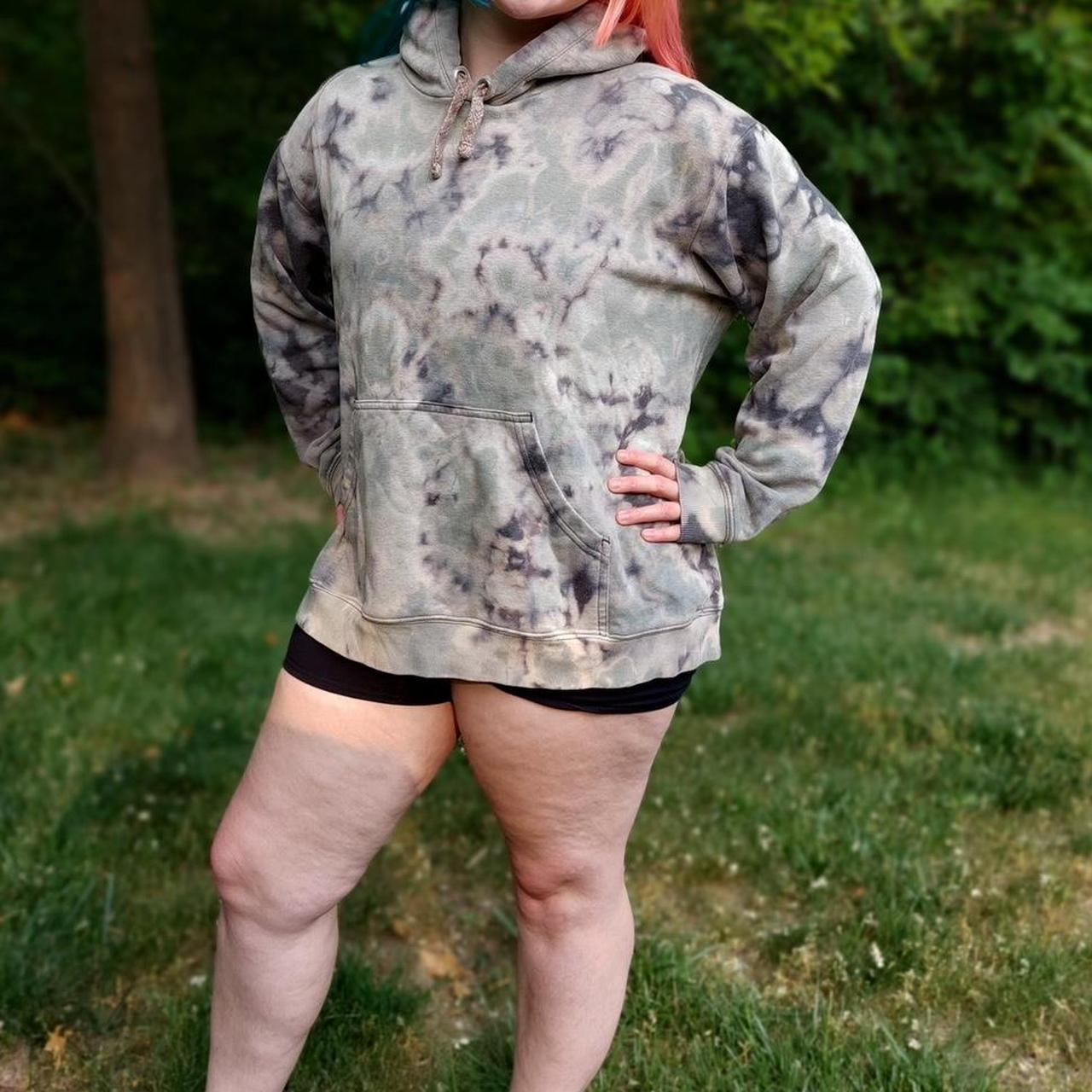 Bleachy Camo Hoodie