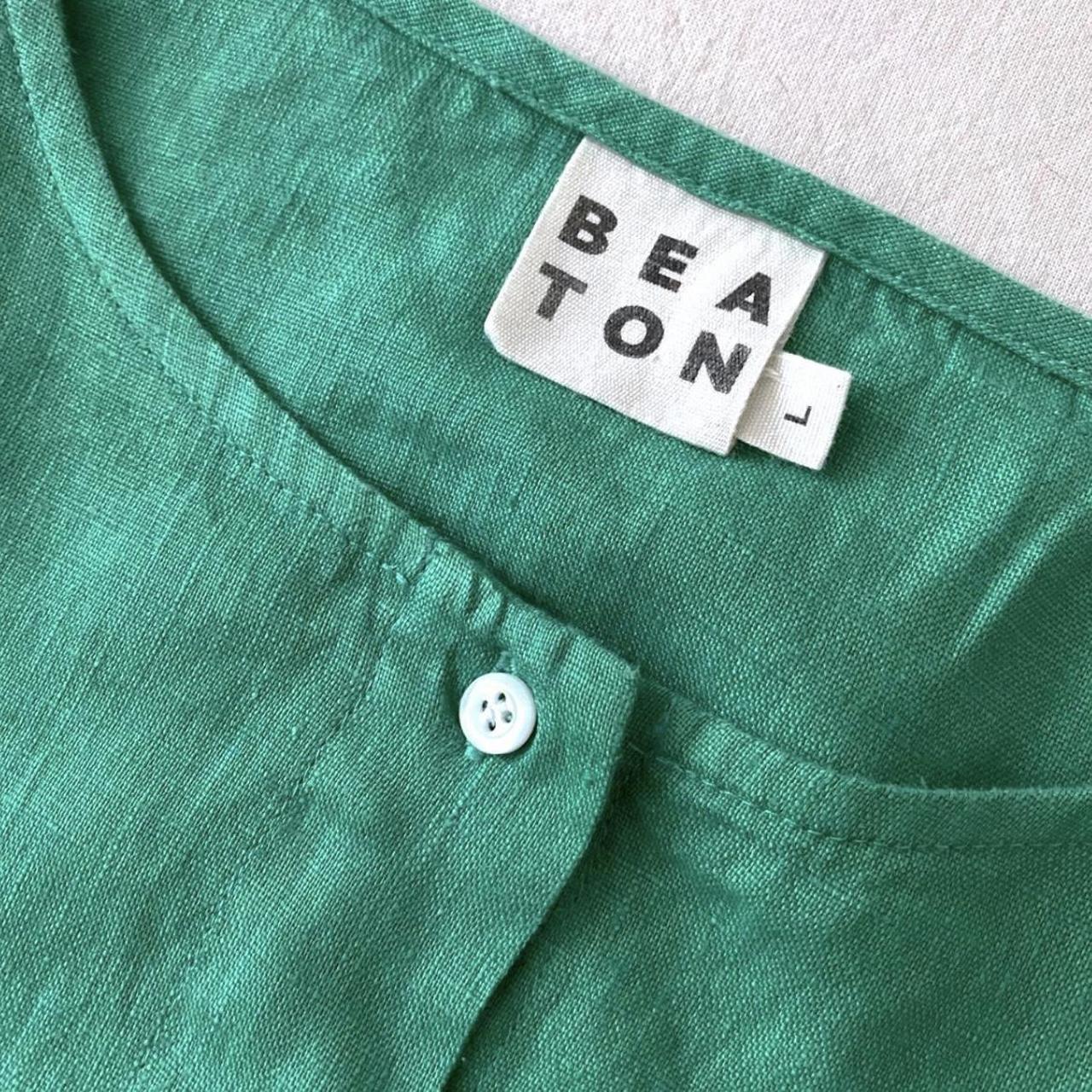 Beaton Women's Green Blouse (2)