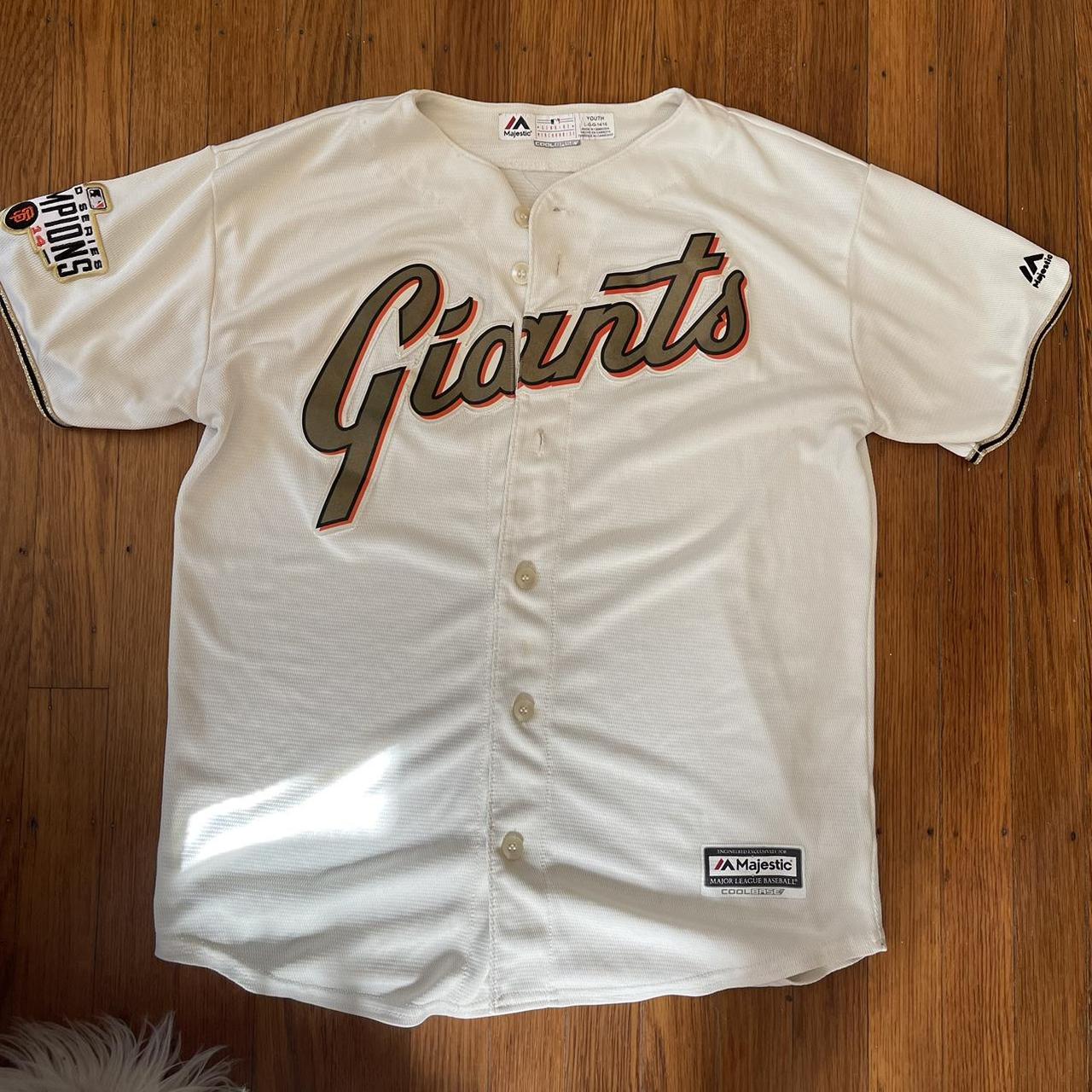 San Francisco Giants Majestic Women's Cool Base Jersey - Cream