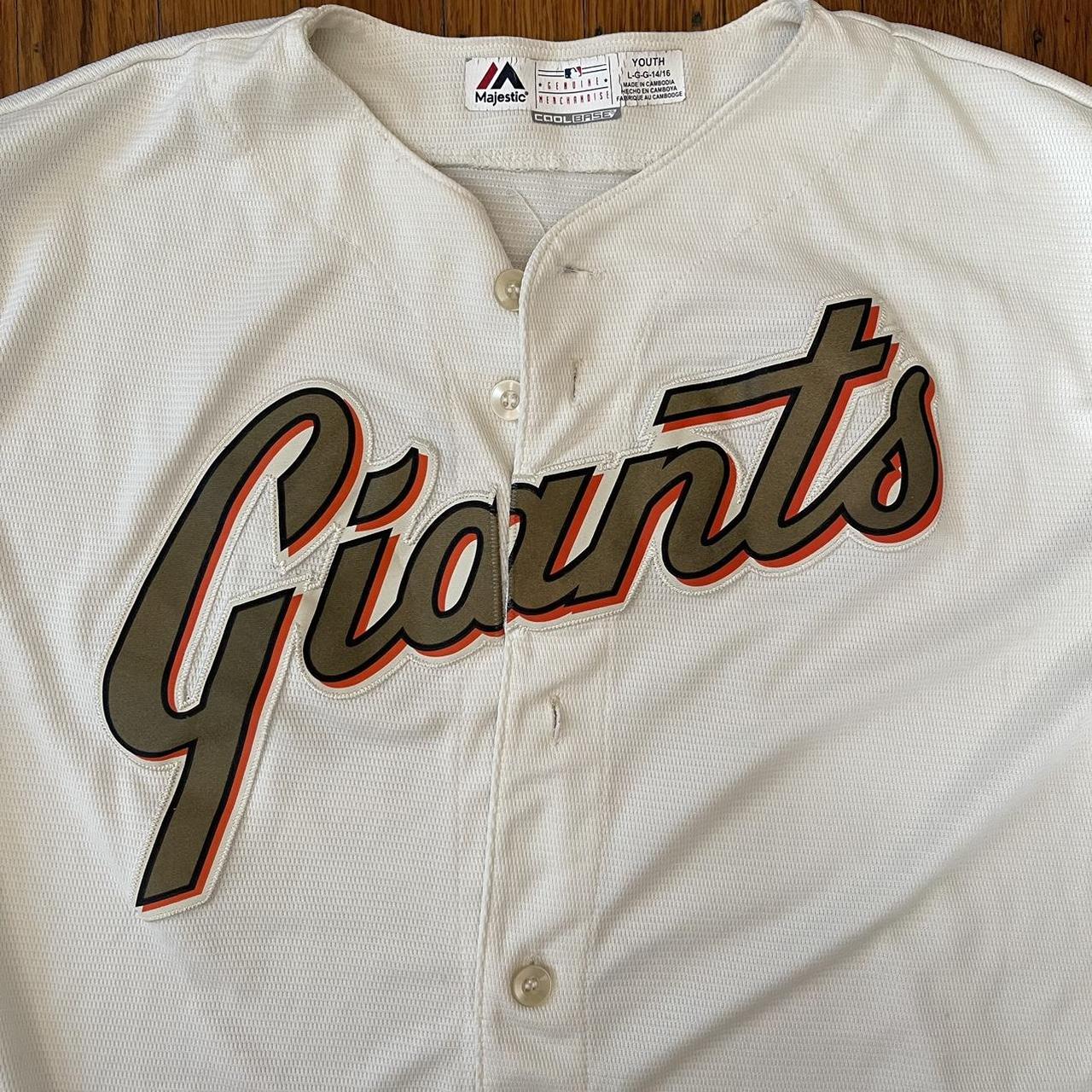 San Francisco Giants Majestic Women's Cool Base Jersey - Cream