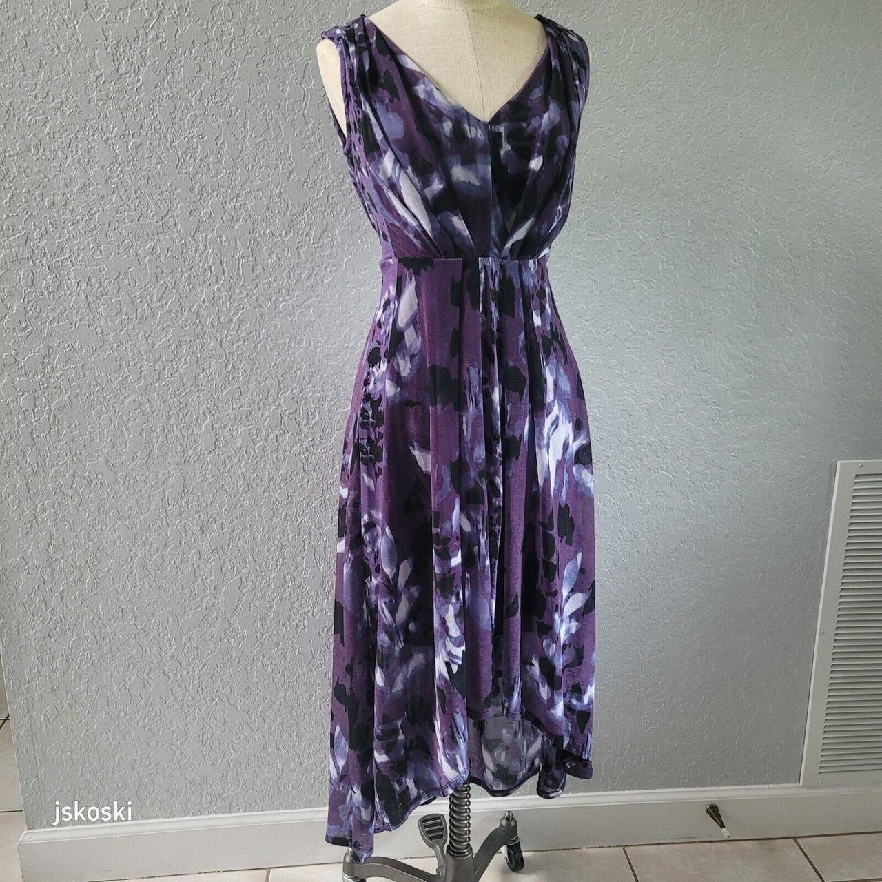 Vera Wang Purple Dress