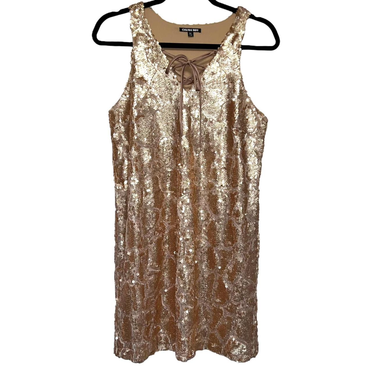 Gianni bini 2025 gold dress