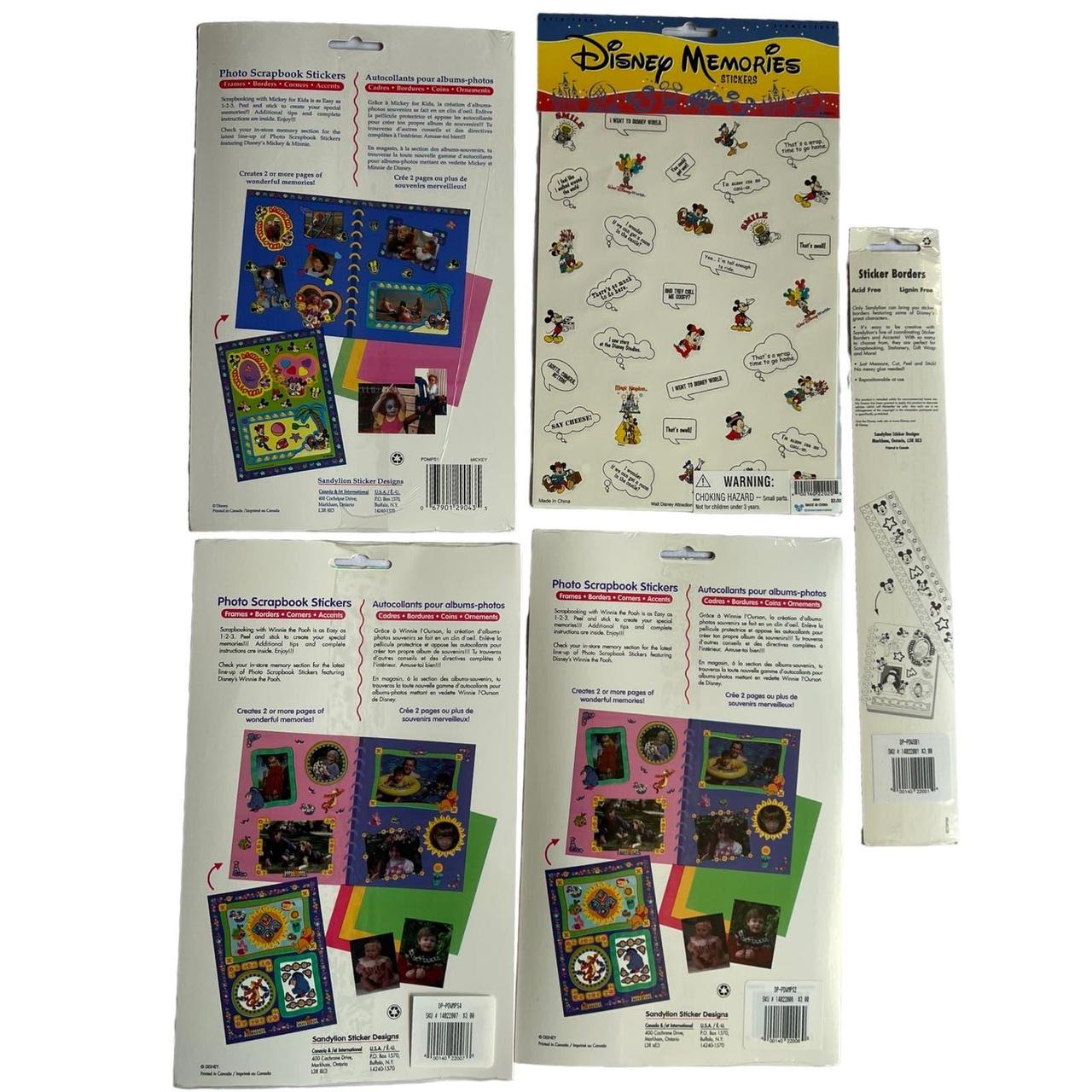Disney Scrapbook Stickers MICKEY MOUSE Sandylion Acid/Lignin free