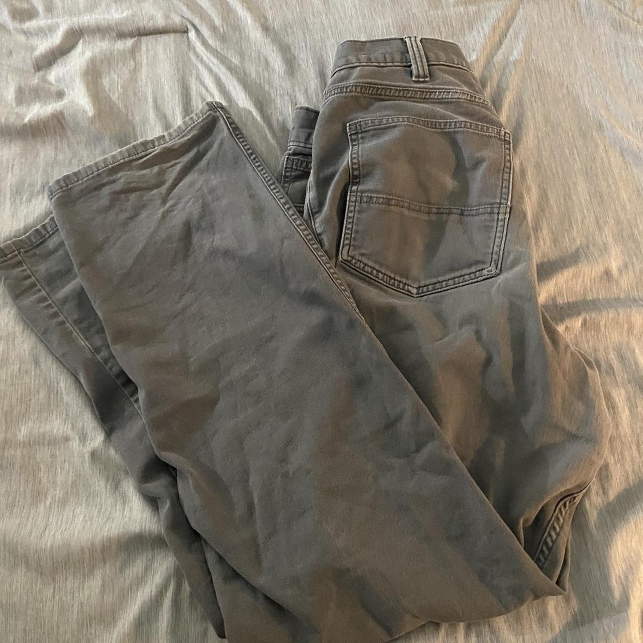 Grey Carhartt Pants 👖 Size 35/34 Cleaned and Washed... - Depop