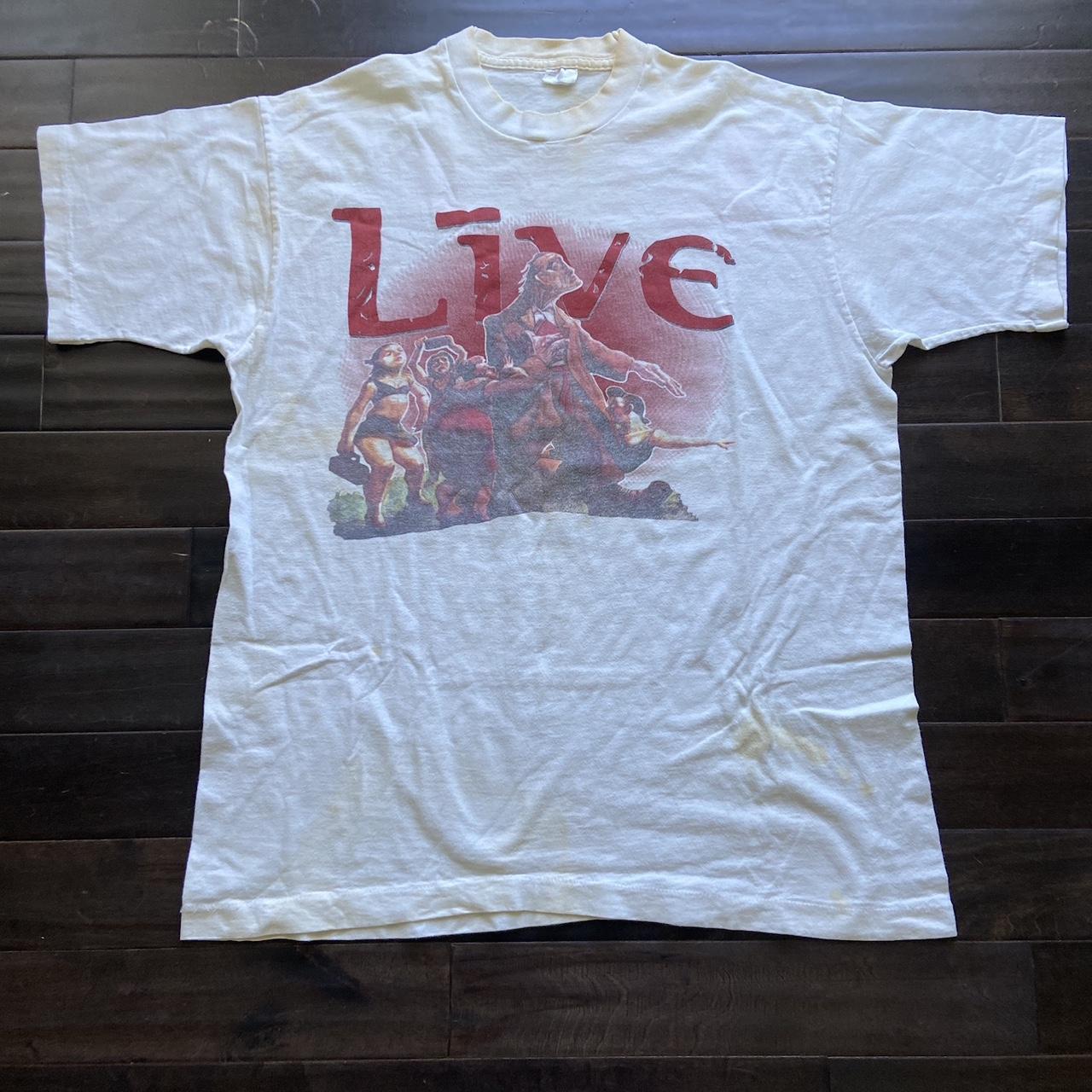 Vintage Live Throwing Copper Tour 1995 shirt , Size:...