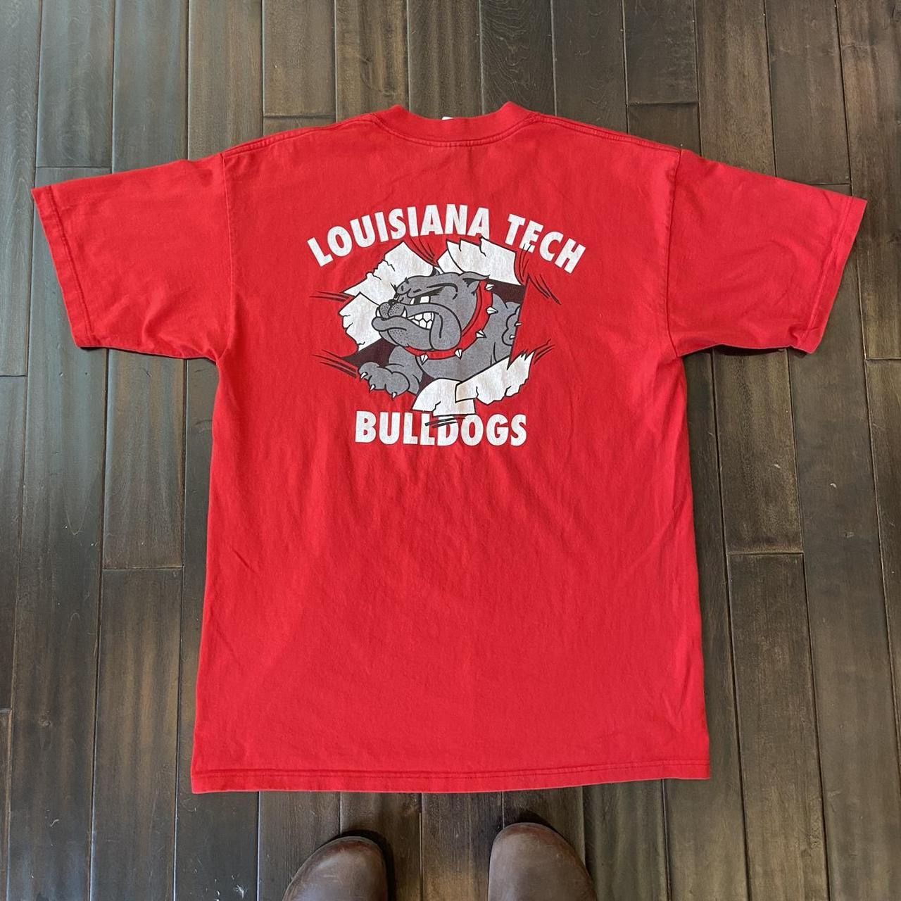 Vintage y2k Louisiana tech bulldogs shirt Size:... - Depop