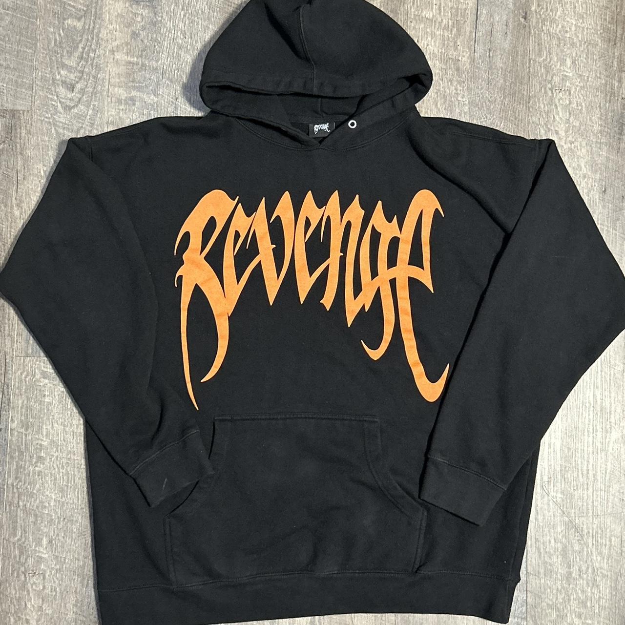 Revenge black hoodie deals