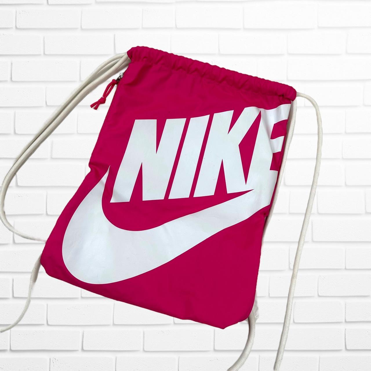 argos pink nike bag