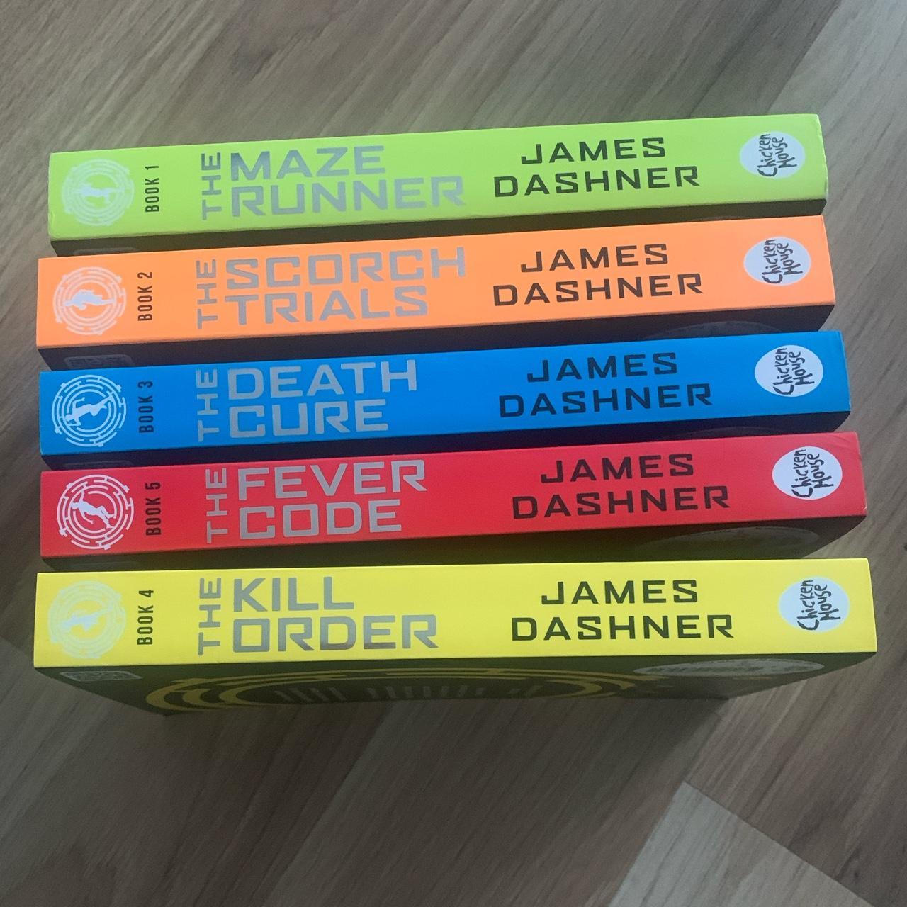 The maze runner book series from Waterstones None... Depop