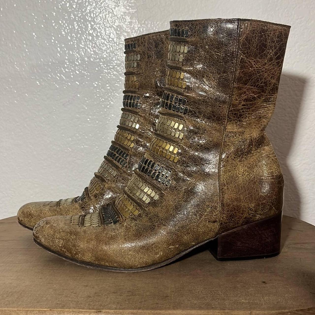 Calleen Cordero Tall Tiba Art Boot Size 7 The Tiba