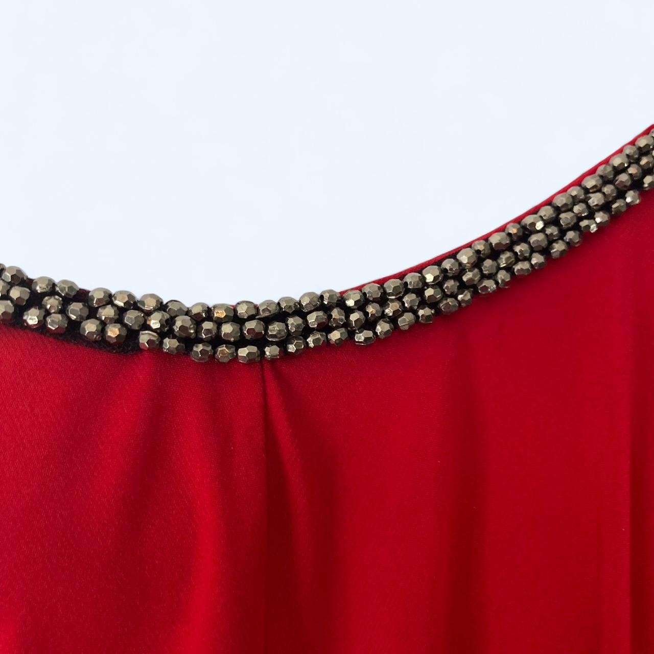 Cache Women's Blouse - Red - 2 – Cache Red one sh… - image 2