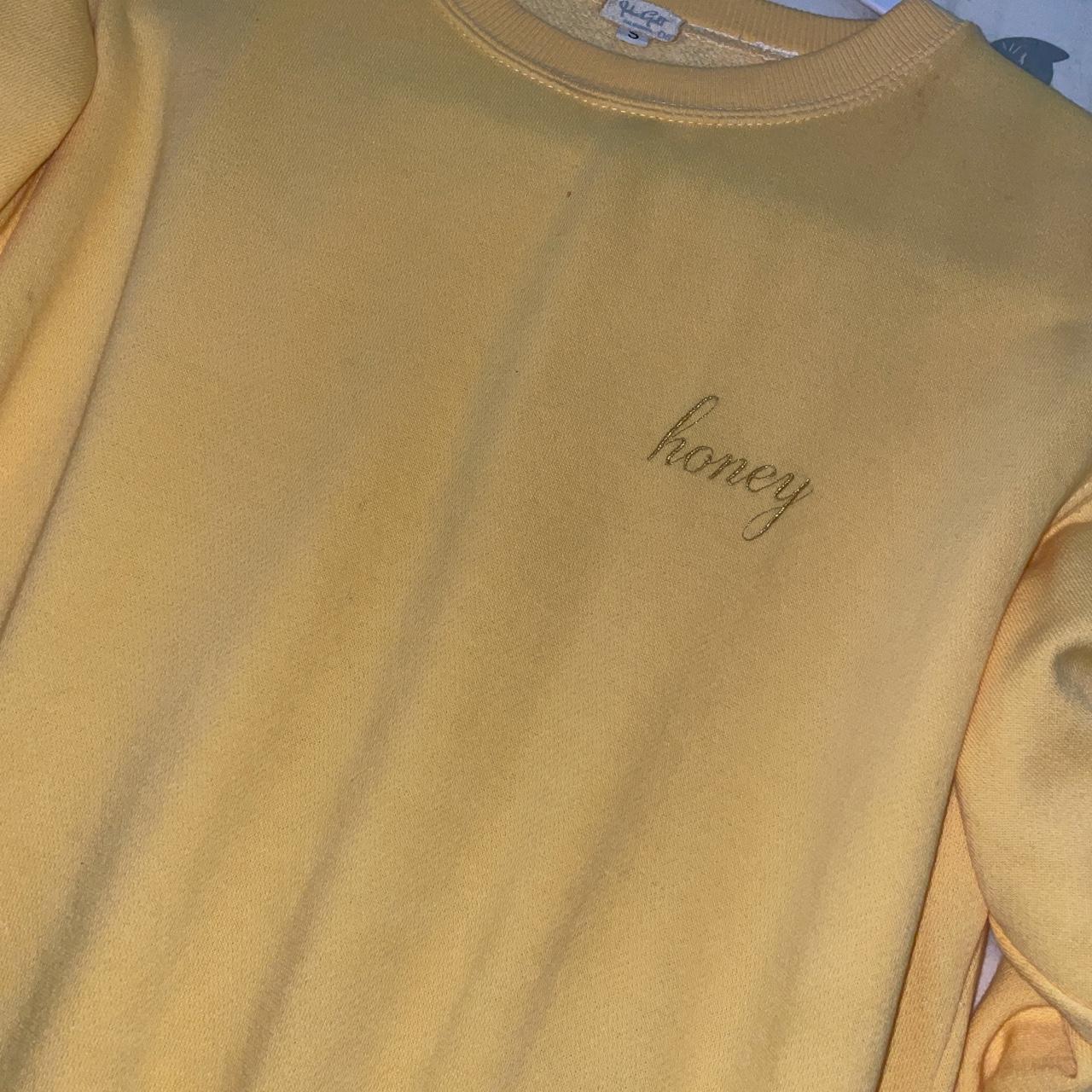 Brandy melville honey sweatshirt Depop