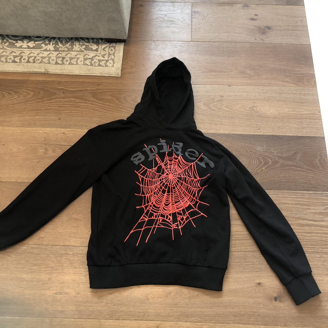 Spider worldwide hoodie Size Large Worn once for... - Depop