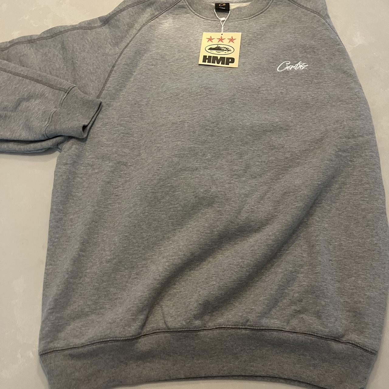 Cortiez HMP Crewneck jumper Grey colour size... - Depop