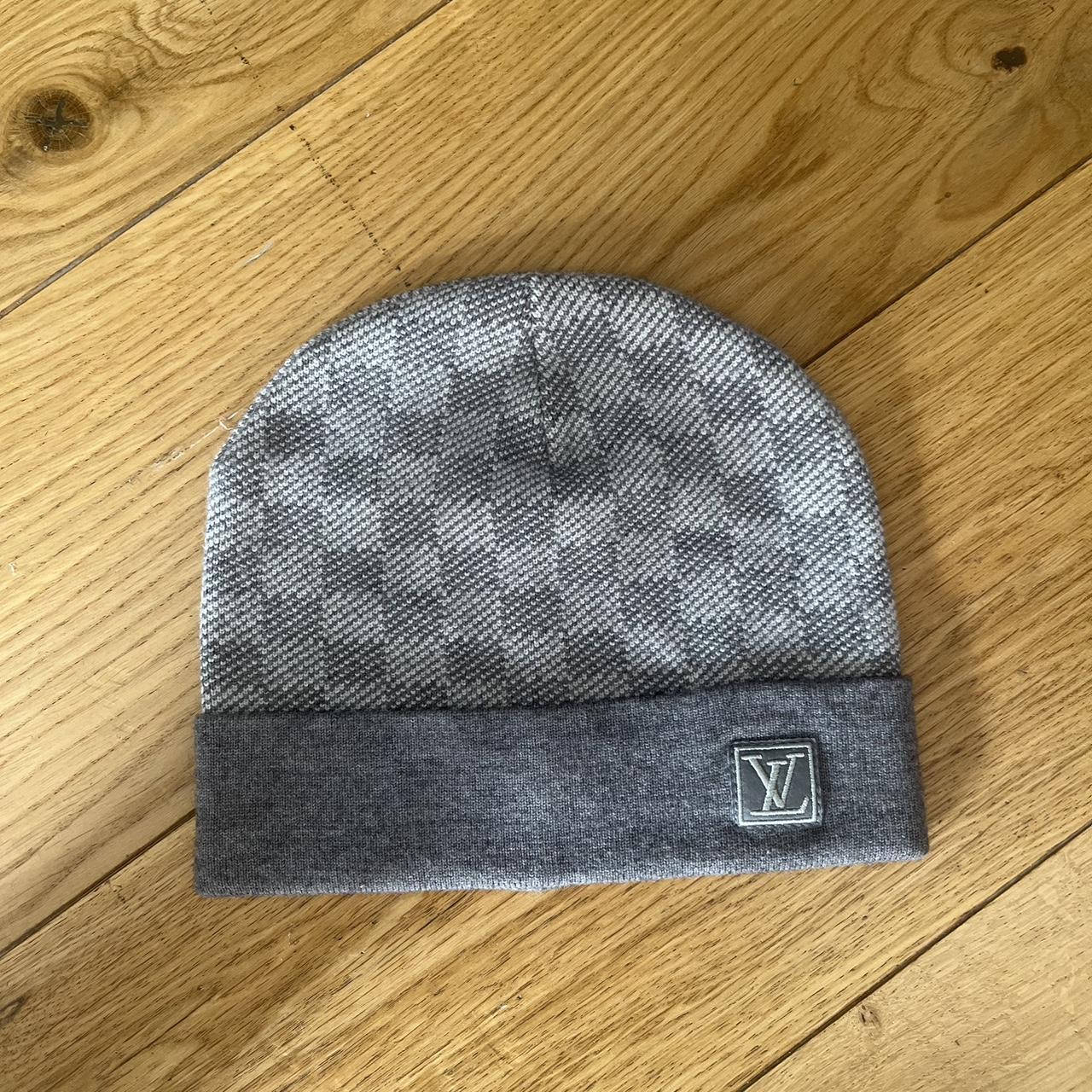 Louis Vuitton beanie Grey Neo Petit Damien Beanie... Depop