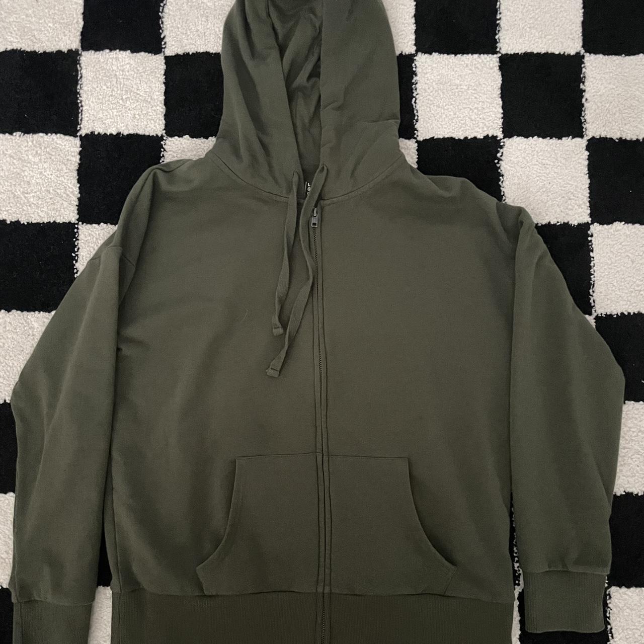 Time and Tru Women's Green Jacket Depop