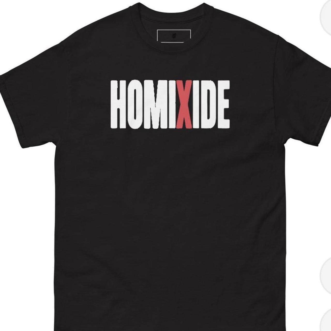 Homixide Gang shirt I don’t care about summrs stfu - Depop