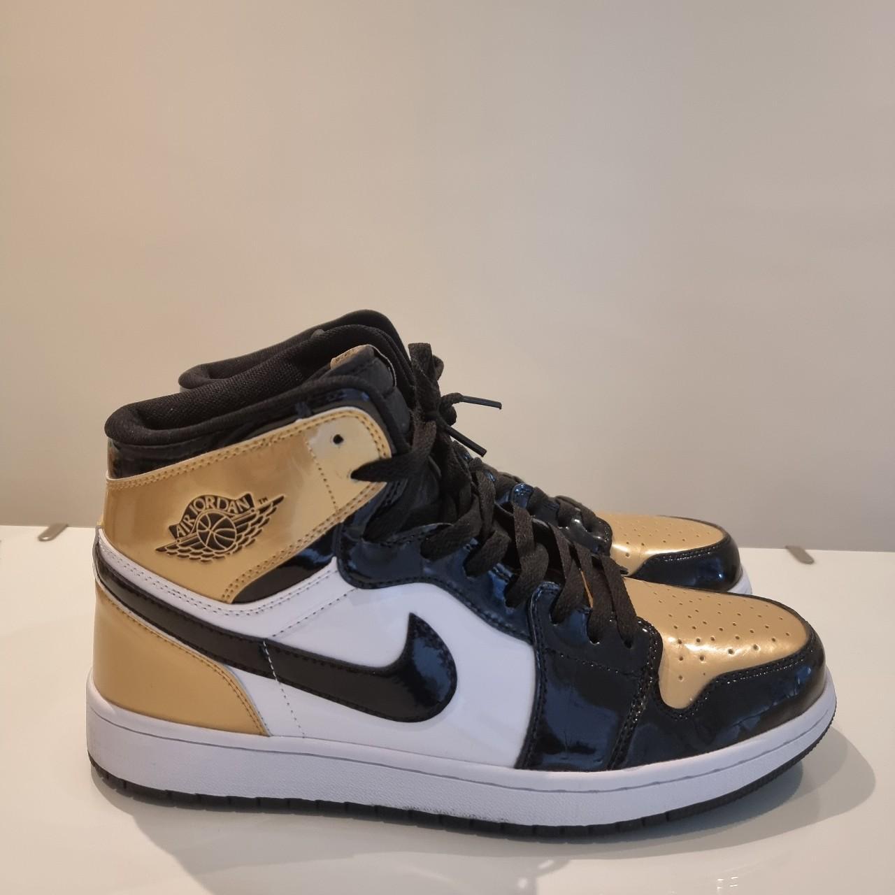 Nike Air Jordan 1 Gold Toe💧 Size UK 11 ️ Comes in a... - Depop