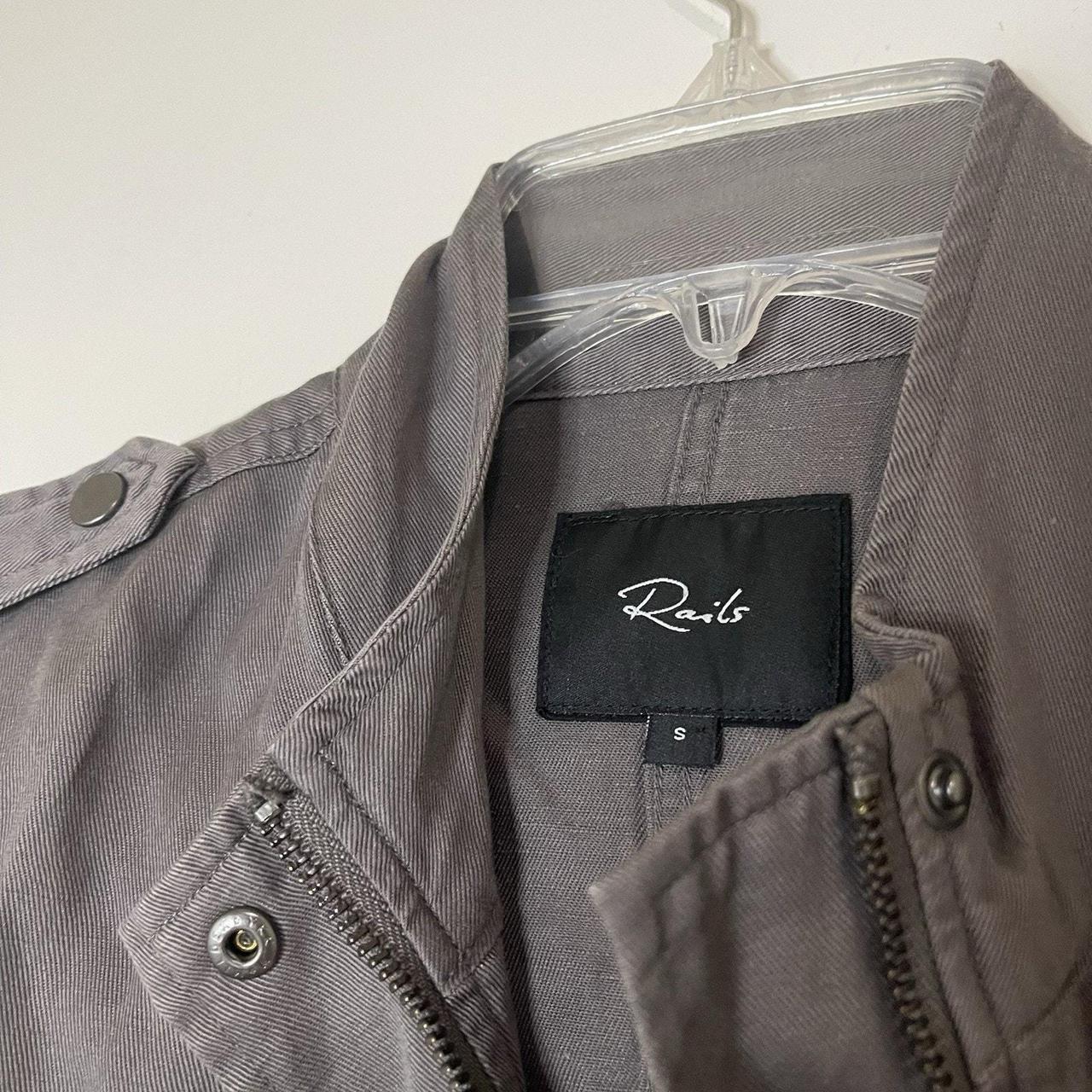 Rails Women's Jacket - Grey - S – RAILS collins s… - image 3