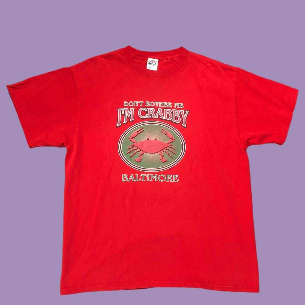 vintage-don-t-bother-me-im-crabby-t-depop