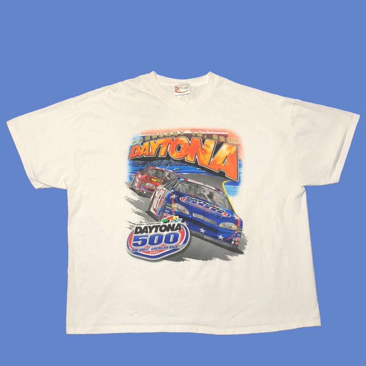 Vintage Nascar Daytona 500 Racing T... - Depop