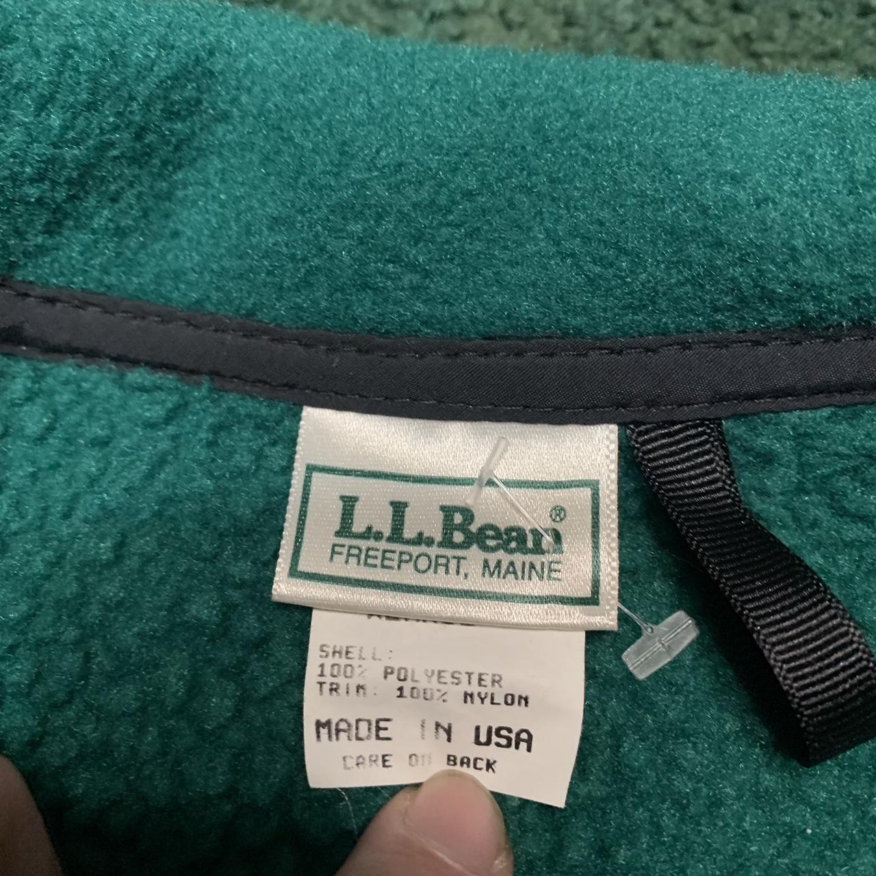 Vintage LL Bean All Conditions Fleece Jacket🔥 Made... - Depop