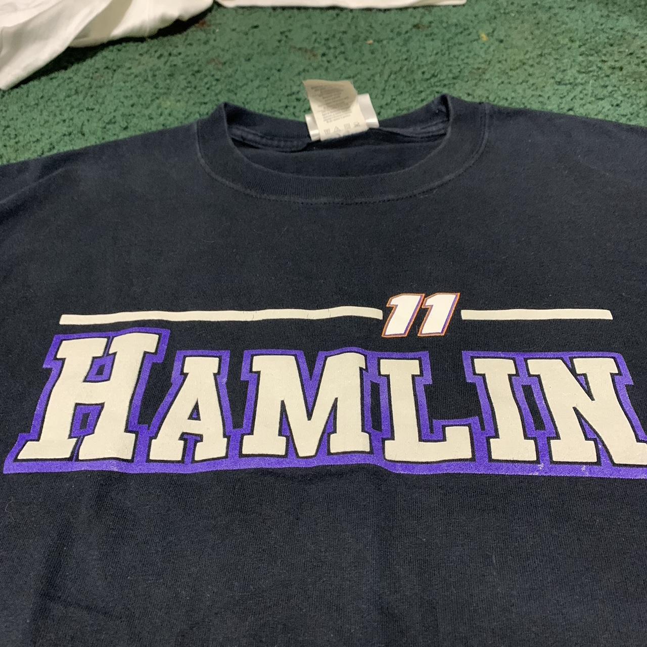 Vintage Denny Hamlin NASCAR Racing T... - Depop 