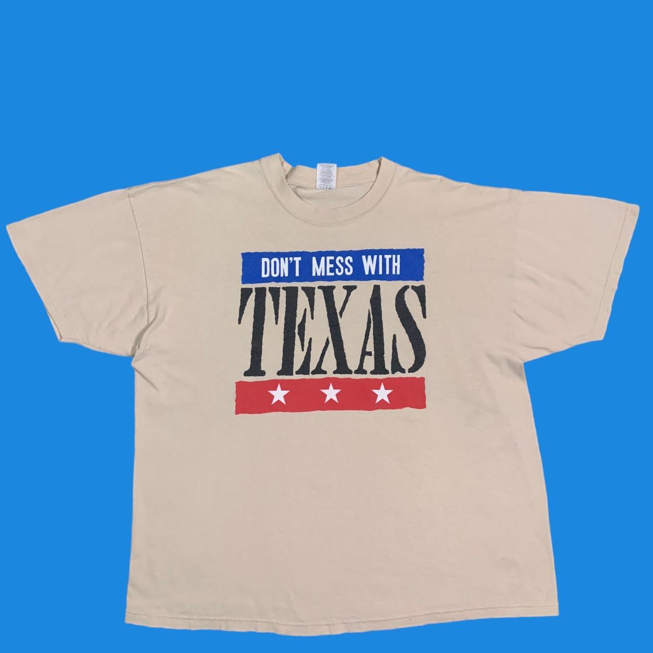 Vintage Don’t Mess With Texas T Shirt 🔥 🌀Size... - Depop