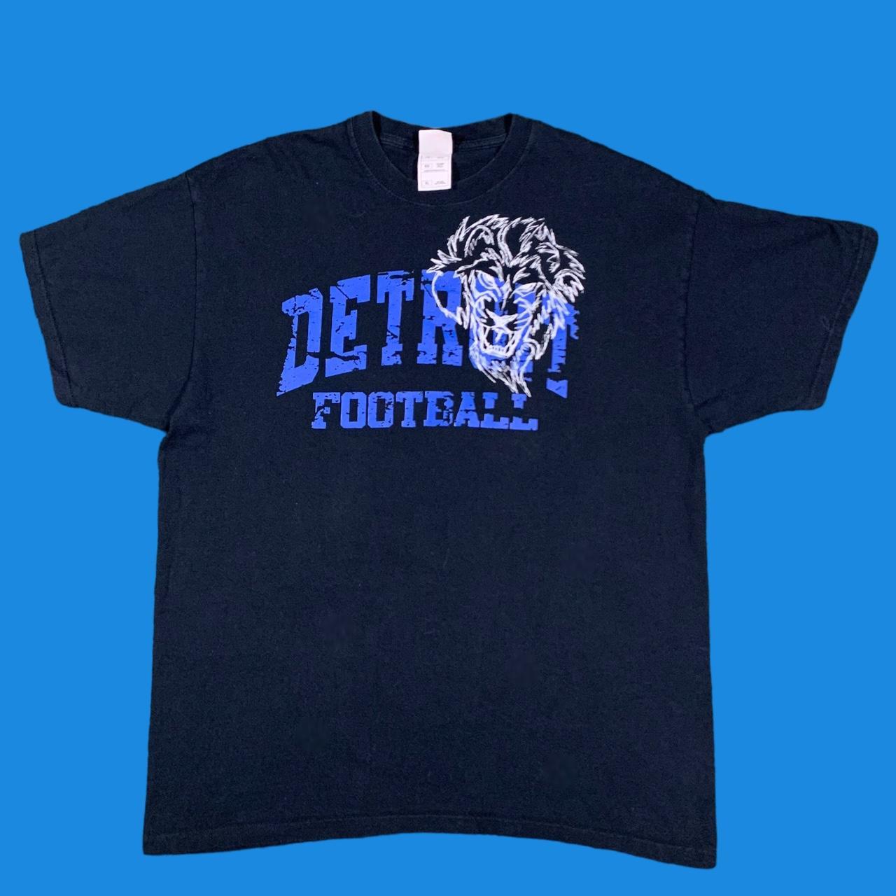 Vintage Detroit Lions NFL Football T Shirt 🏈🔥 🌀Size... - Depop