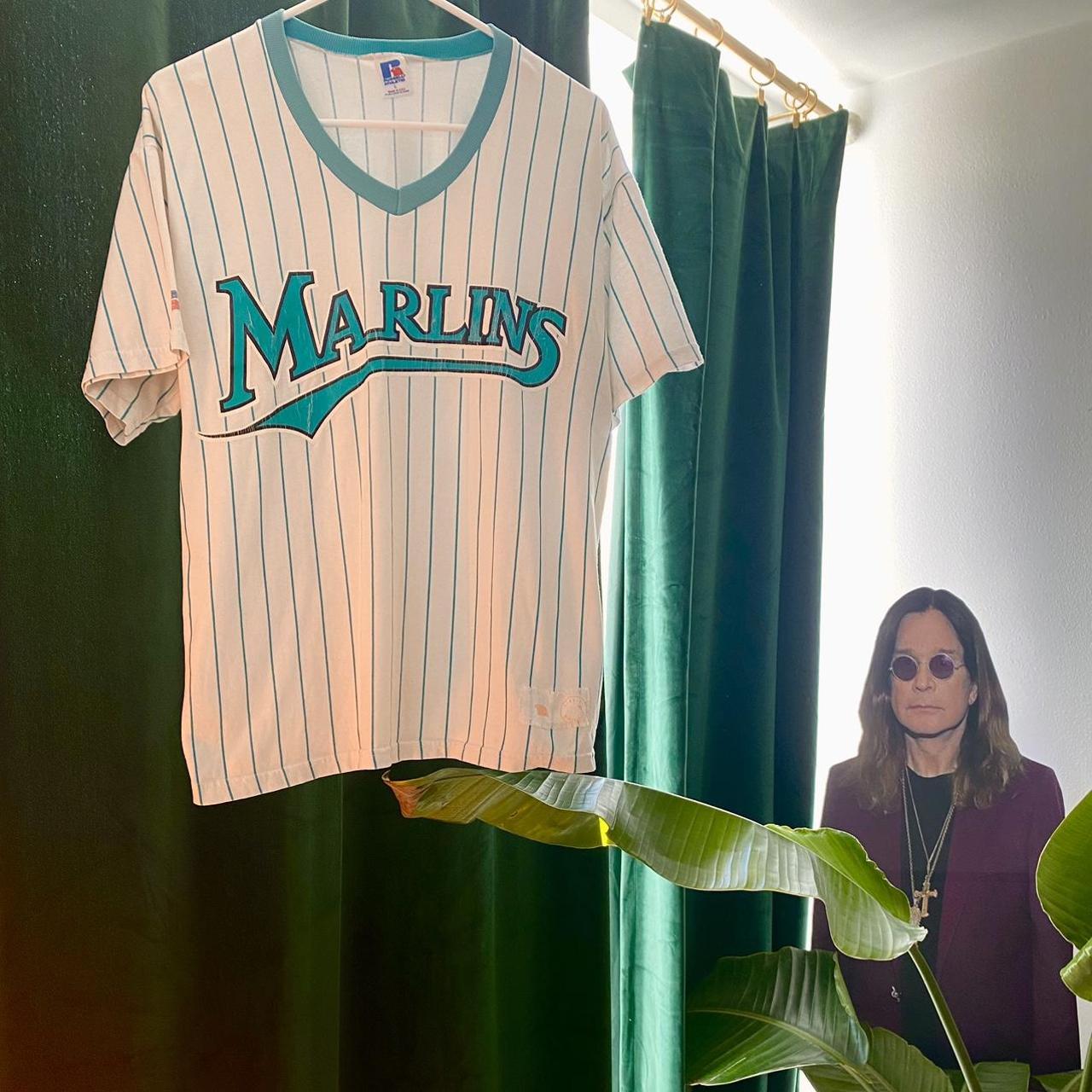 Vintage Florida marlins jersey ♻️ABOUT THE - Depop