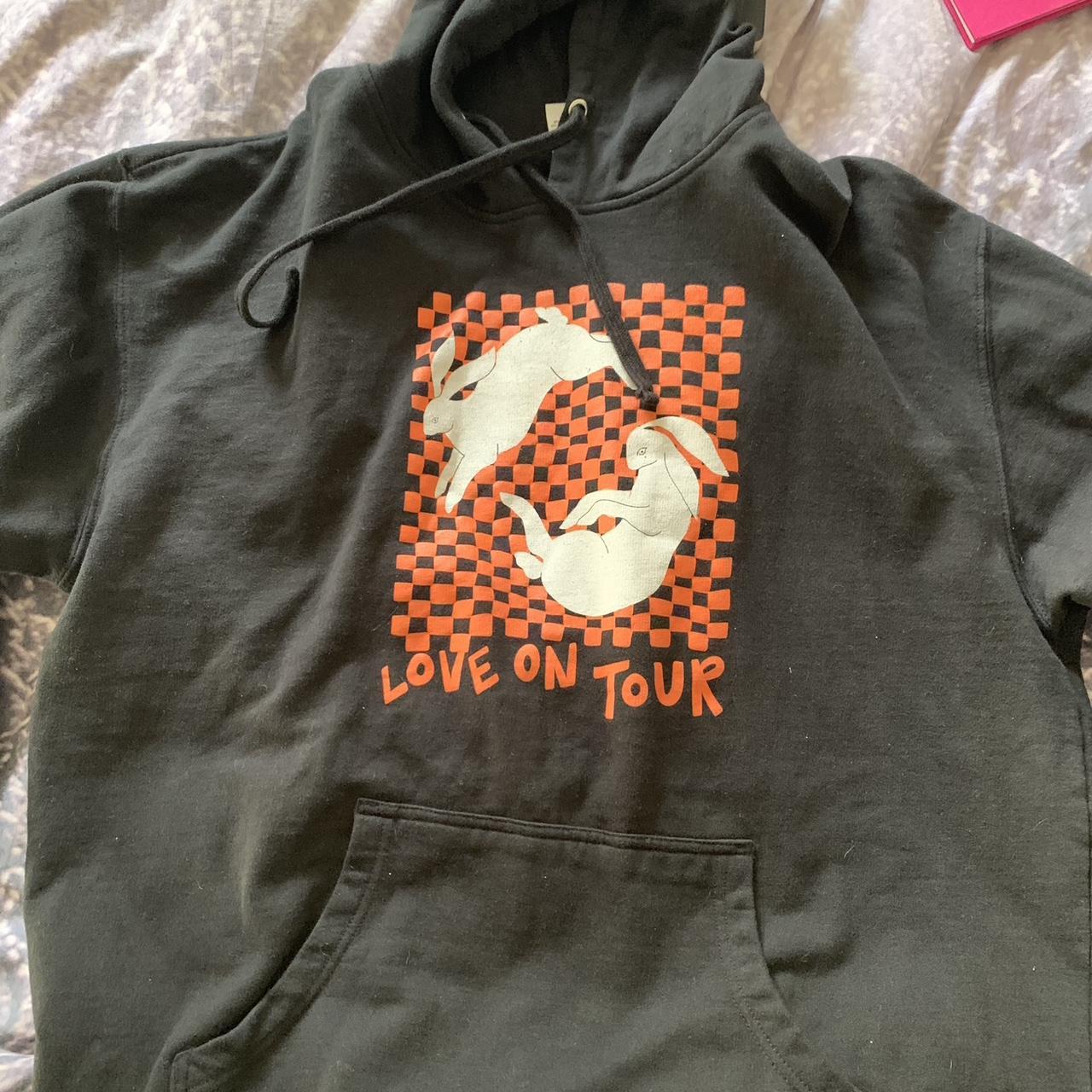 Harry styles love on tour bunny hoodie high quality