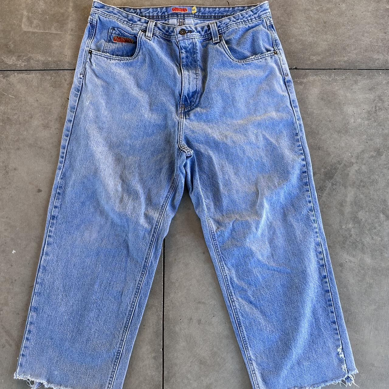 Empyre jeans All flaws on photos, size 38x30ish... - Depop