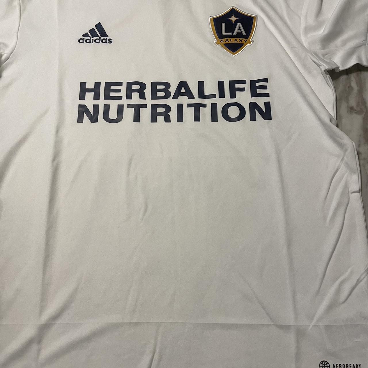 Adidas Men's La Galaxy Home Jersey White, M