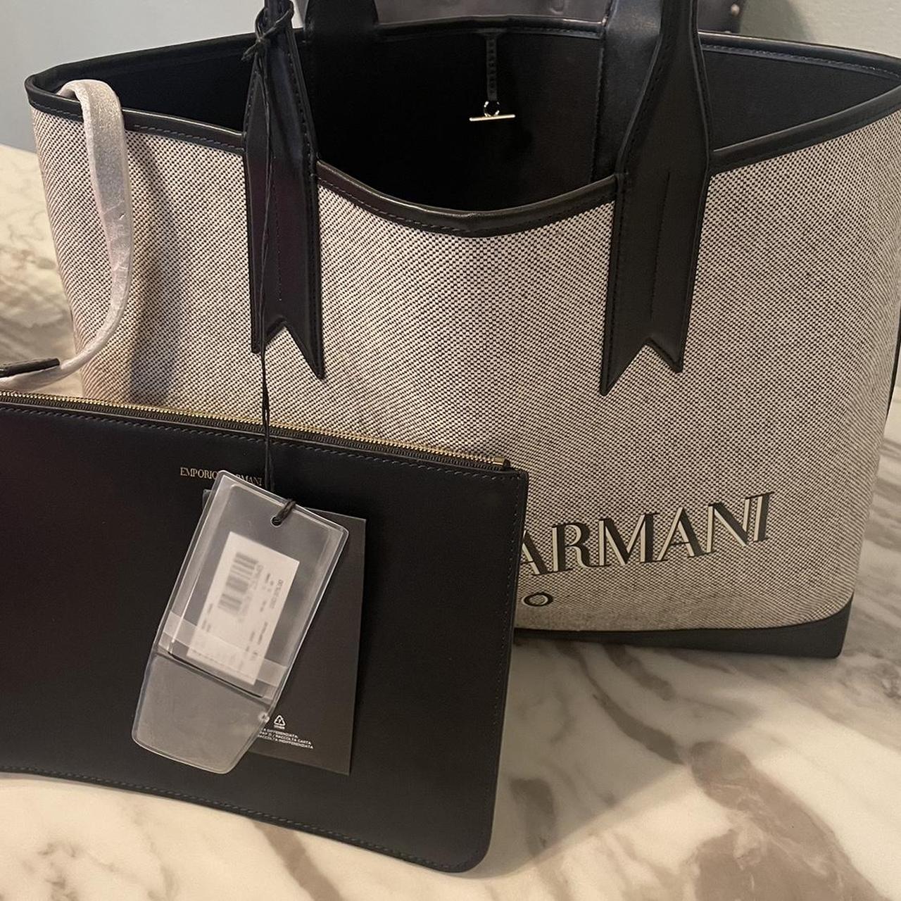 Emporio Armani Handbag With Pouch and Dust Bag Brand Depop