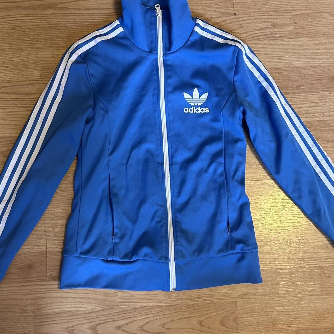 Adidas Originals Europa TT Womens jacket blue size