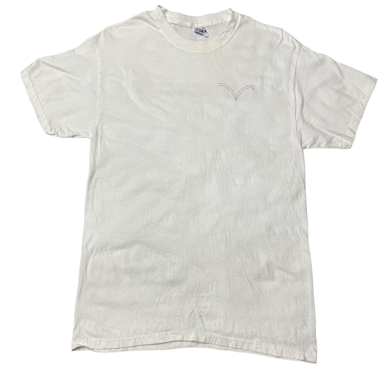 Levi's Men's Burgundy and White T-shirt