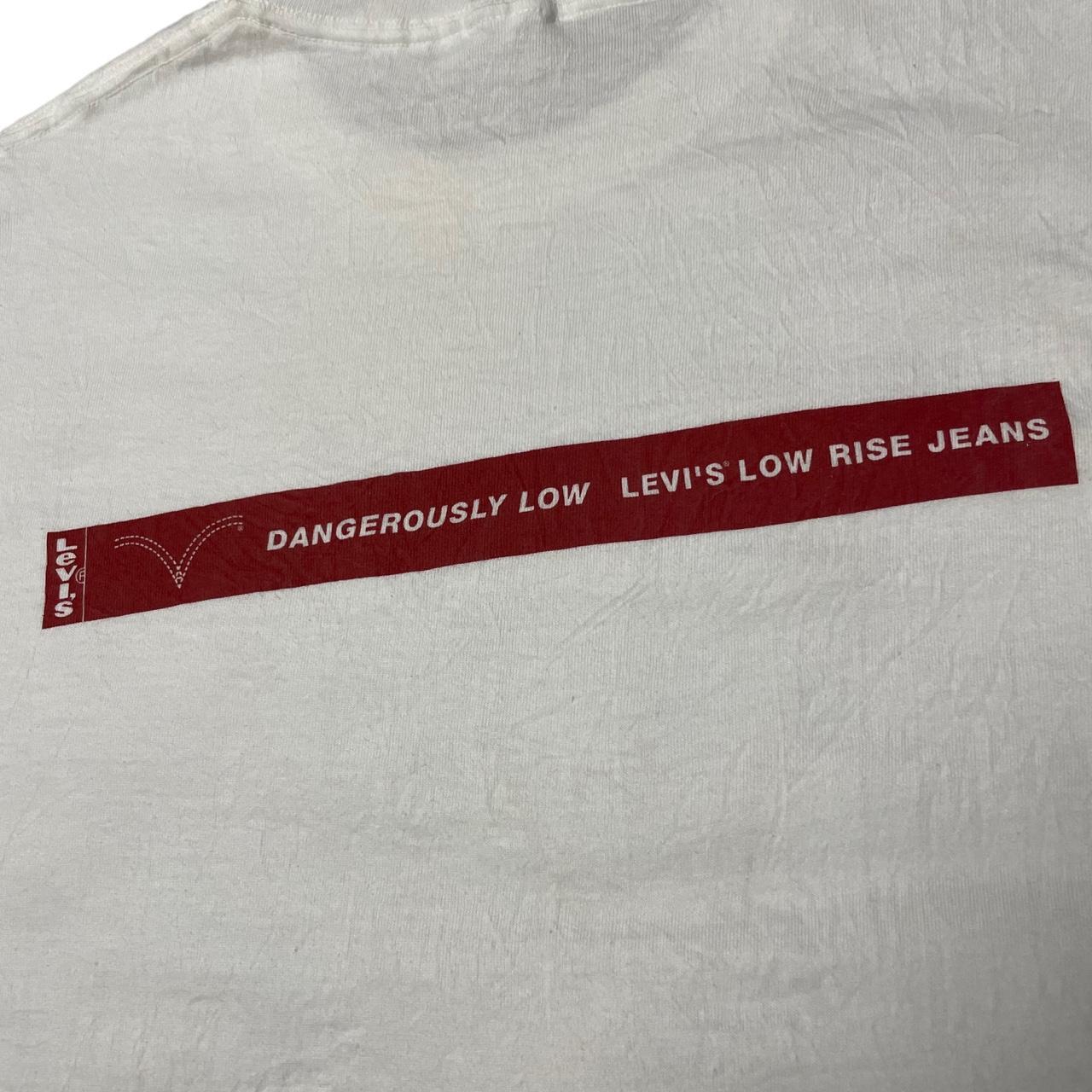 Levi's Men's Burgundy and White T-shirt (3)