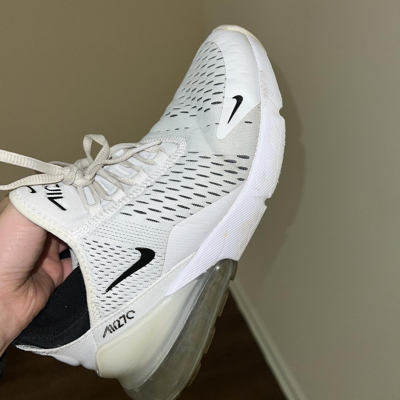 nike white 270s