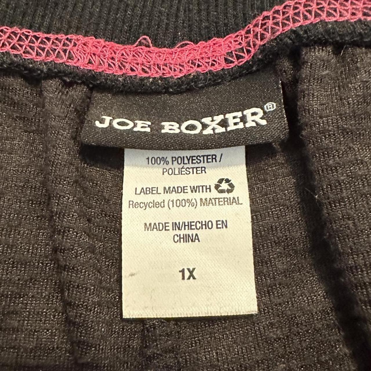 Joe Boxer Black And Pink Velour Tracksuit Low Rise Depop 4454