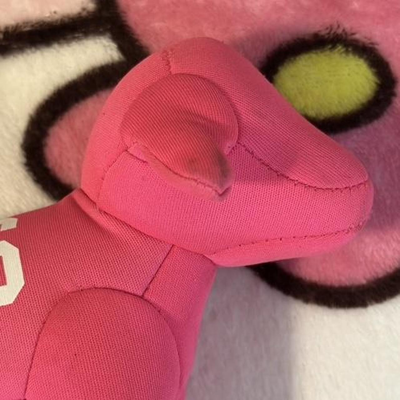 love pink by victoria’s secret hot pink plush dog... Depop