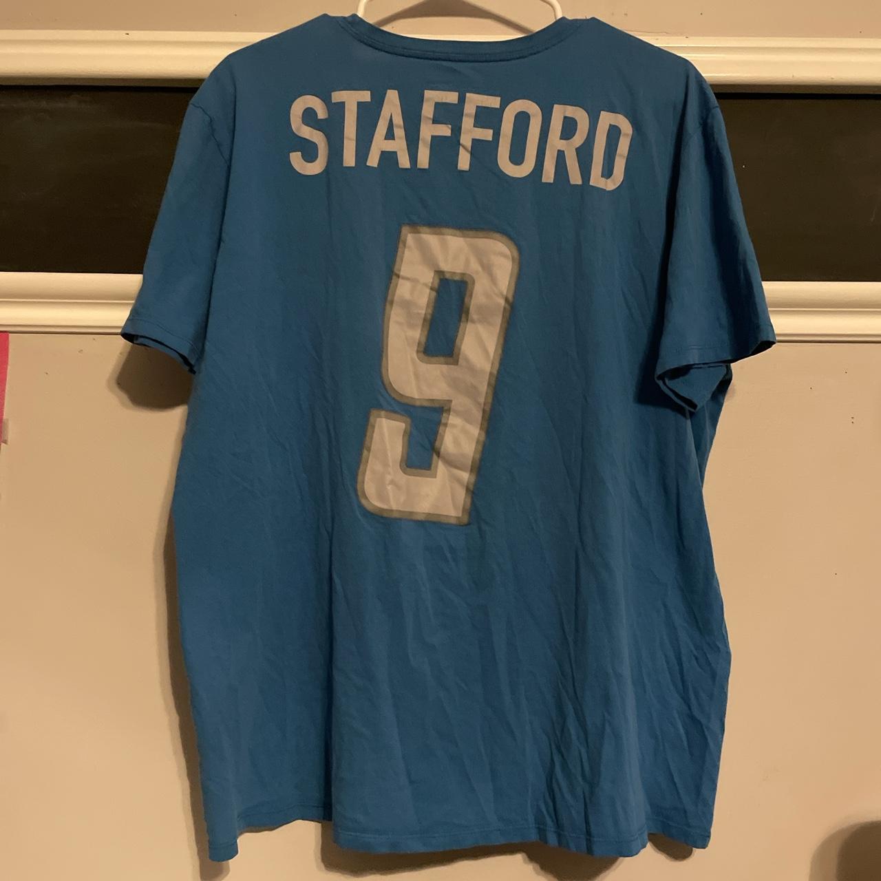 Matthew Stafford Lions Jersey Tee Size - Depop