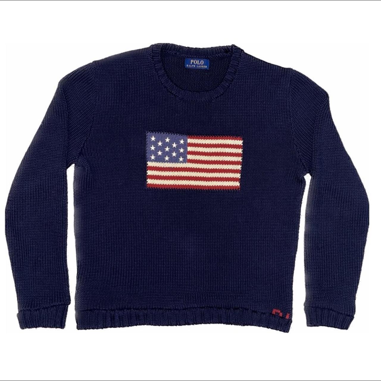 Ralph Lauren American Flag Sweater Vintage(?) Ralph... - Depop