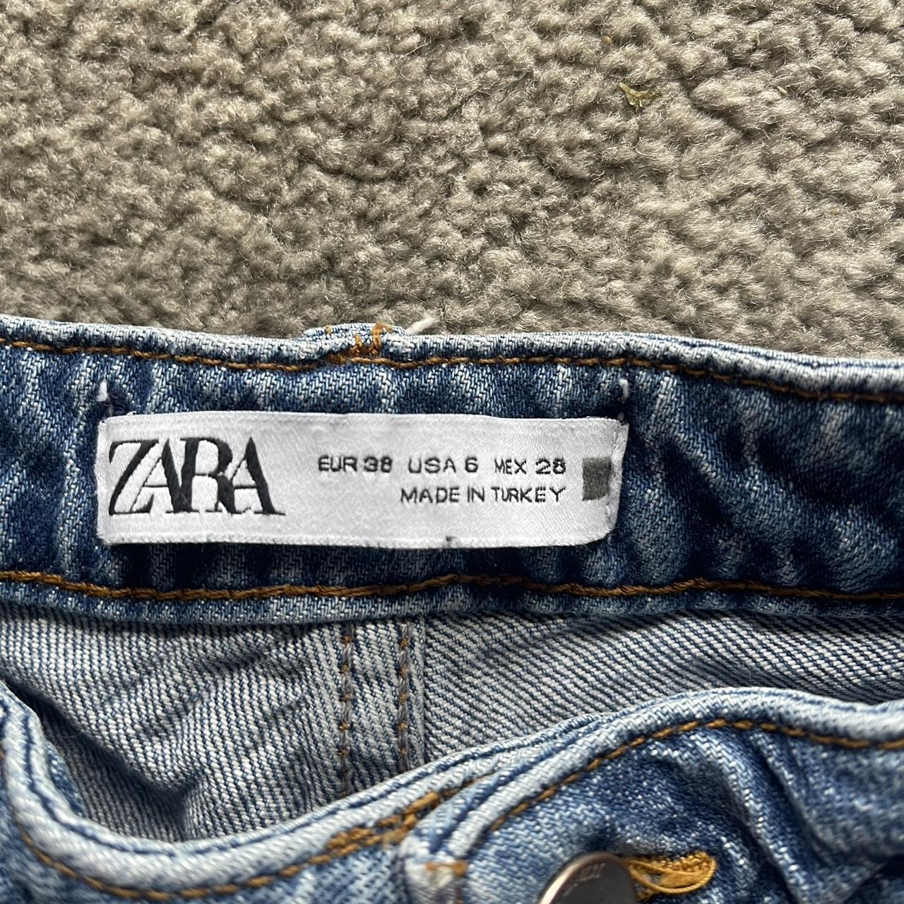 Zara Women's Blue Jeans | Depop