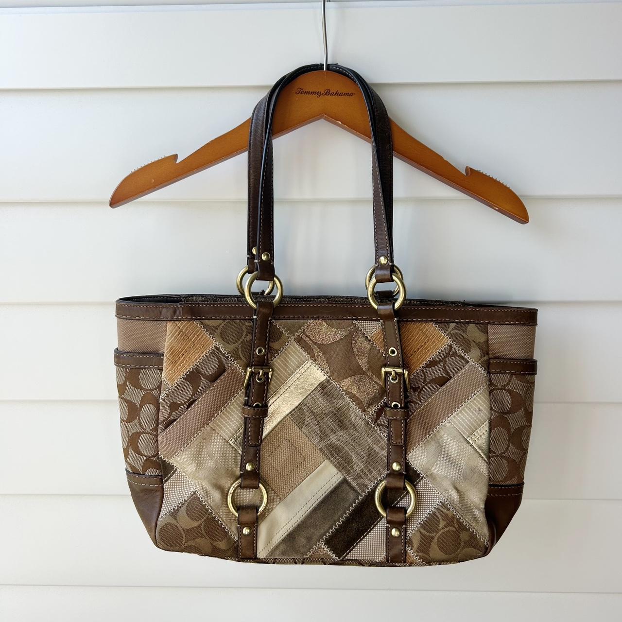 Coach purchases Vintage Patchwork Pattern Purse