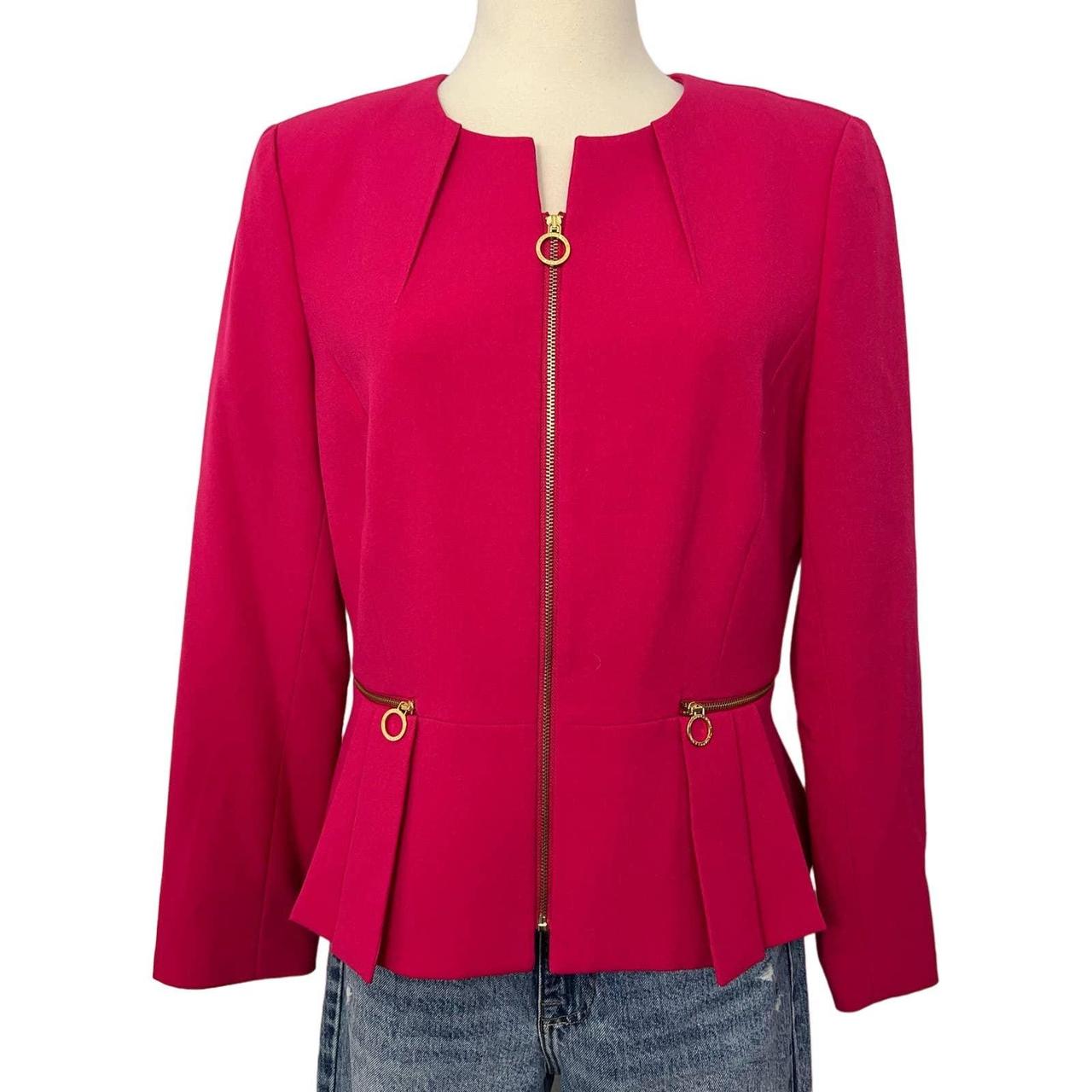 Tahari 2025 peplum jacket