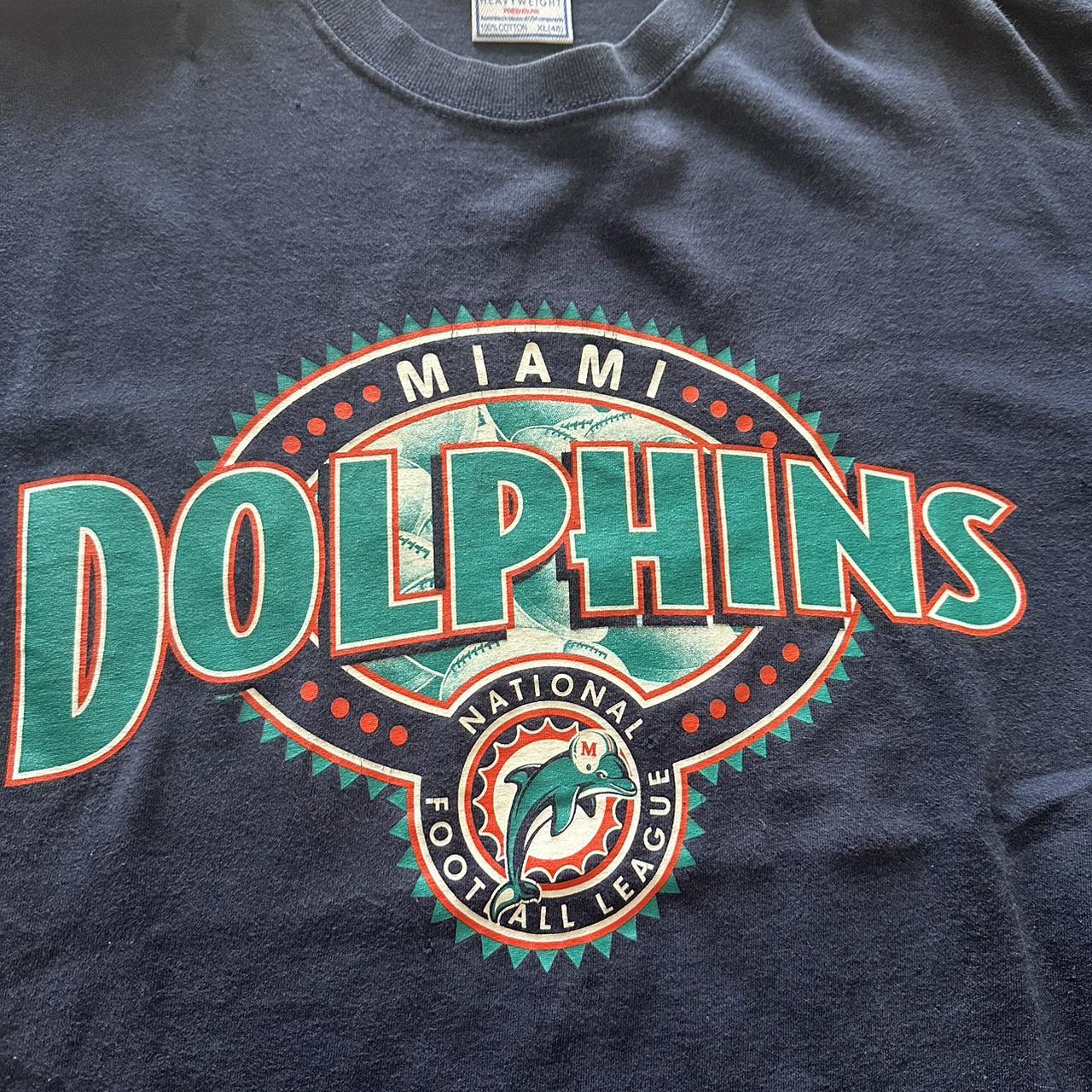 Miami Dolphins Distressed Vintage logo shirt