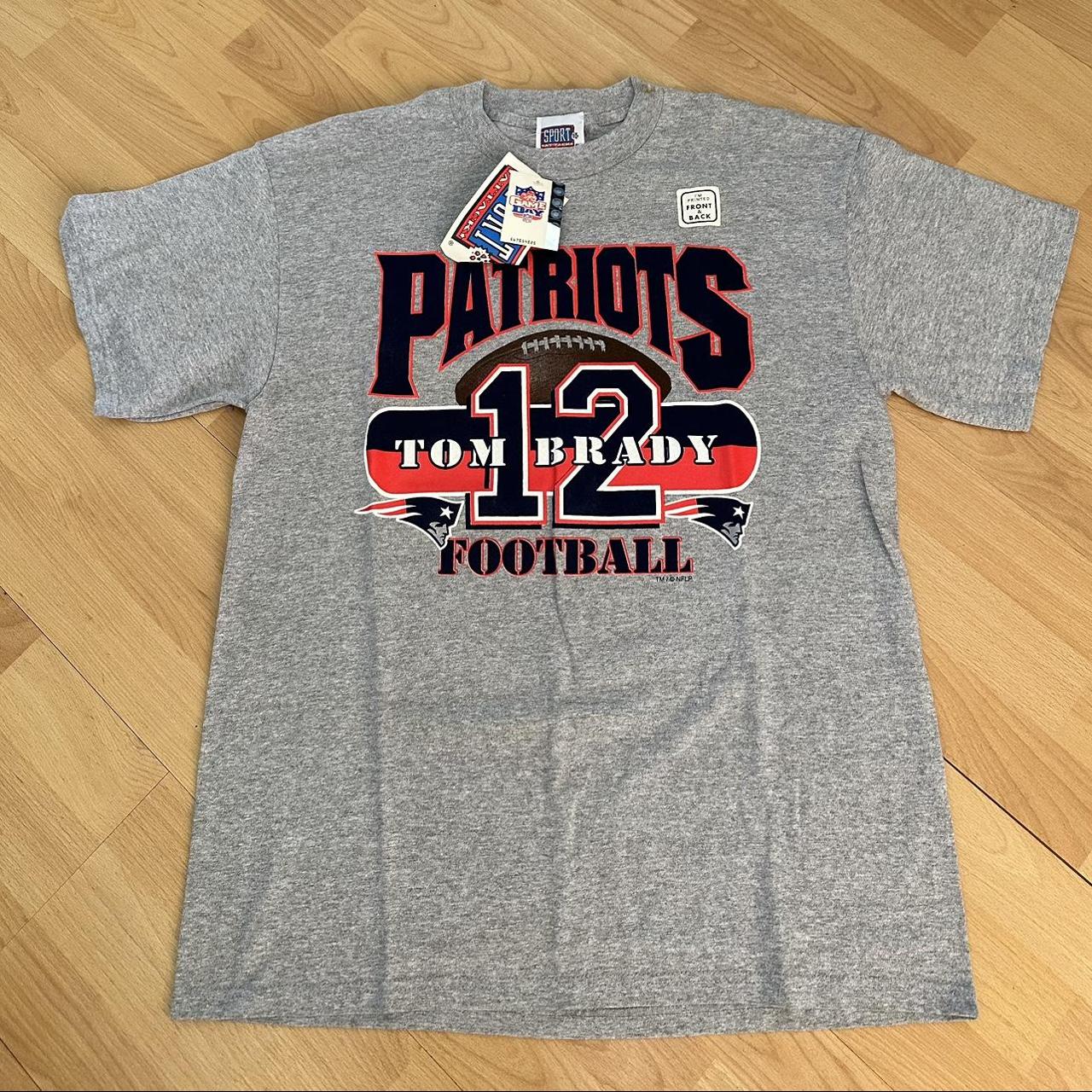 Vintage New England Patriots Tom Brady Jersey in - Depop