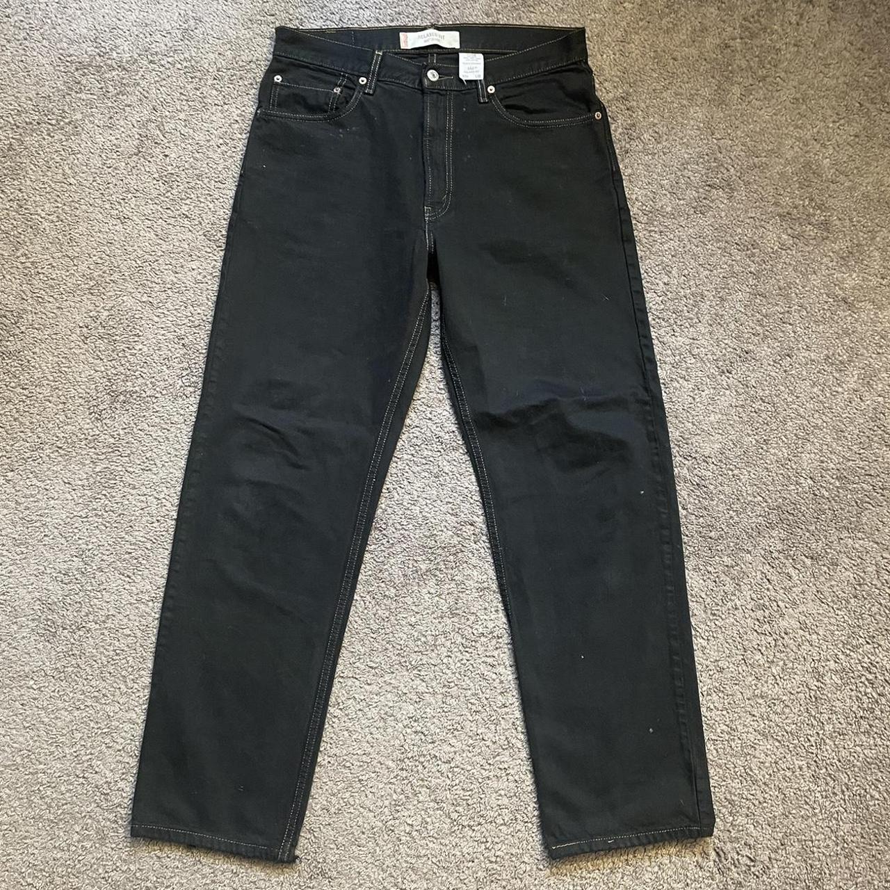 Levi's Men's Black Jeans | Depop