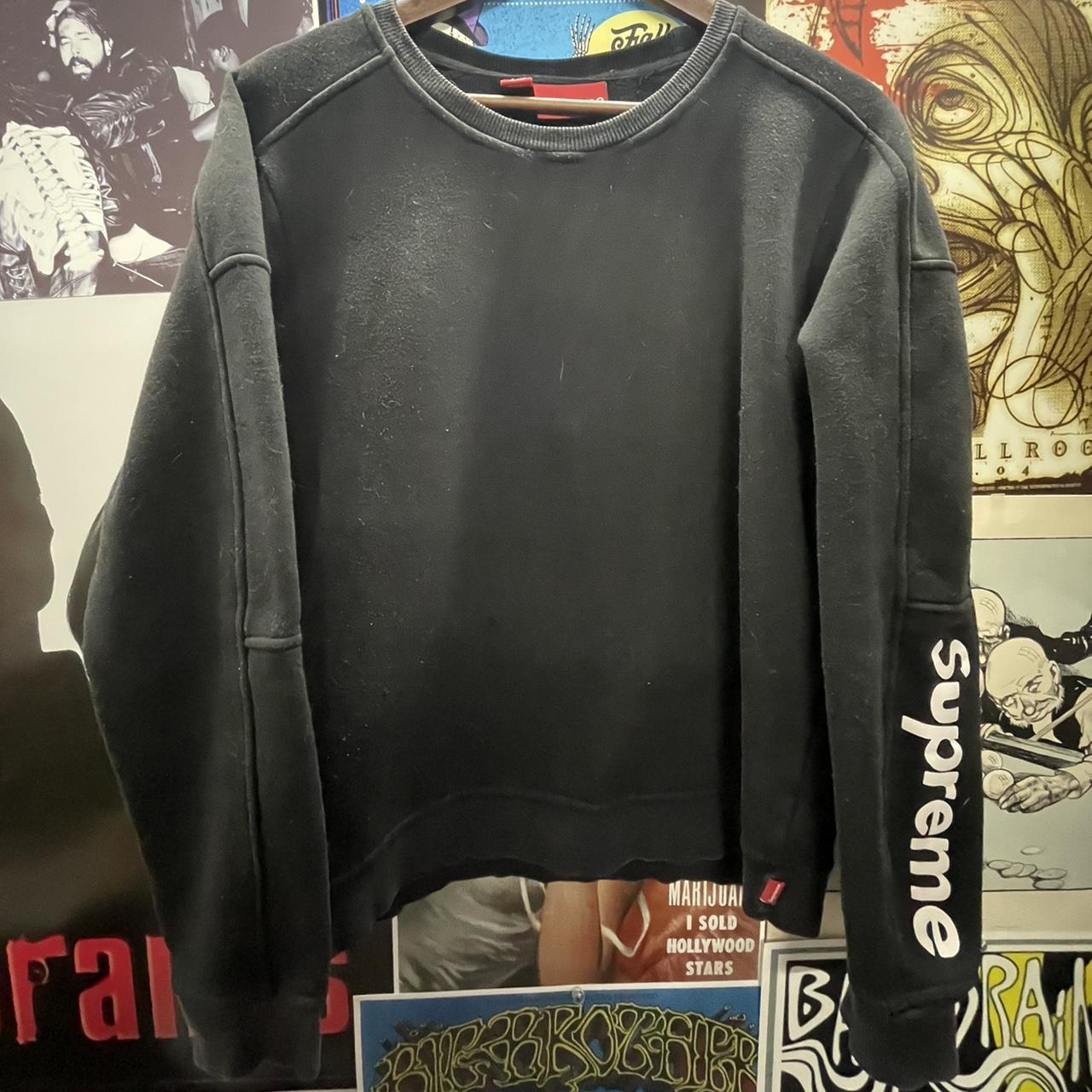 Supreme formula 2024 crewneck black