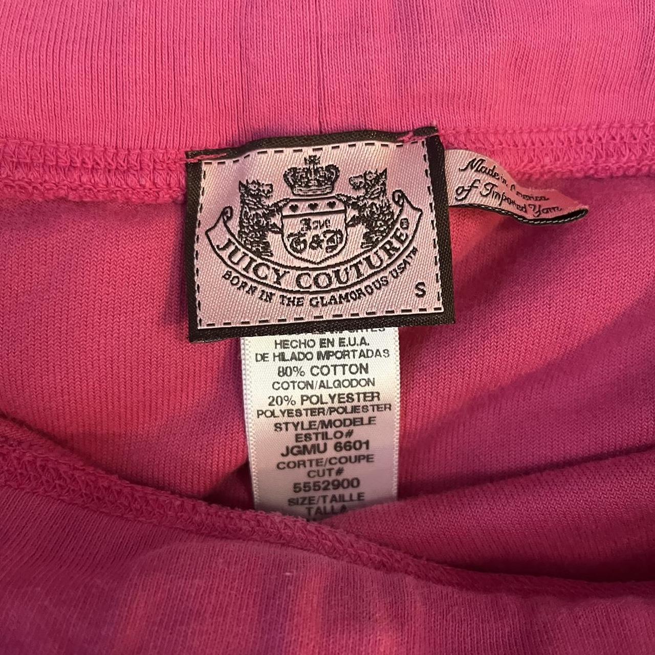 Hot Pink Vintage Juicy Couture terrycloth mini skirt... - Depop